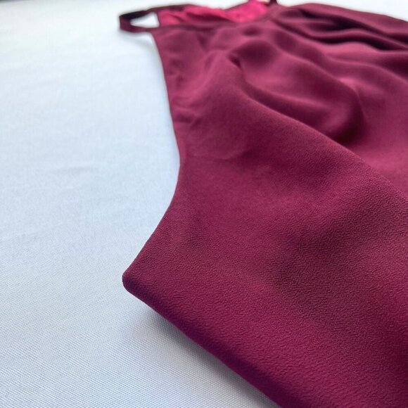 BHLDN TEAL EMERALD CHIFFON KEYHOLE SLIT EVENING FORMAL GOWN DRESS OB061859 - XS - Picture 11 of 13